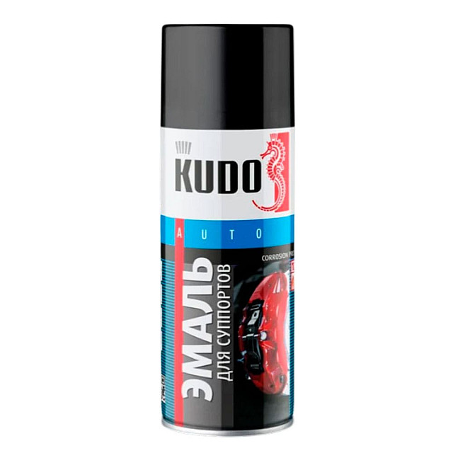 Эмаль для суппортов Kudo KU-5214 черная 520 мл