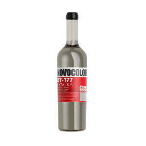 Краска Novocolor БТ-177 серебро 0.5 л