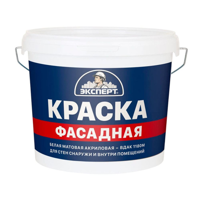 Краска Эксперт фасадная акриловая 7 кг