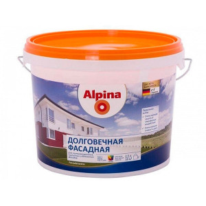 Краска Alpina Долговечная фасадная База 1 белая 2.5 л