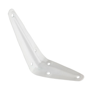 Кронштейн Starfix SMP-22687-1 с ребром жескости белый 250*300 мм