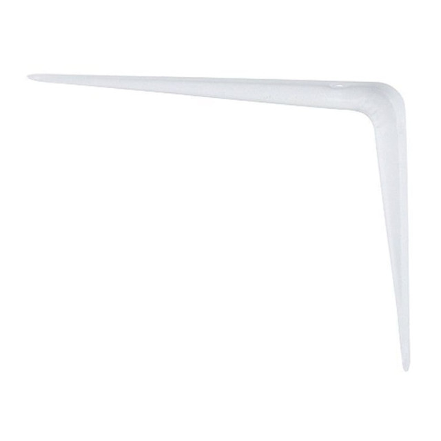 Кронштейн угловой Сибртех 94015 с ребром белый 100*125 мм