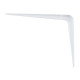 Кронштейн угловой Сибртех 94015 с ребром белый 100*125 мм