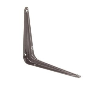 Кронштейн угловой Сибртех 94024 с ребром коричневый 150*200 мм