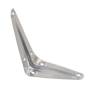 Кронштейн Starfix SMP-97098-1 с ребром жесткости хром 250*300 мм