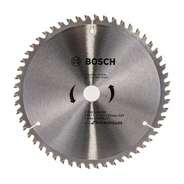 Диск пильный Bosch Eco Aluminium универсальный 190*20 мм