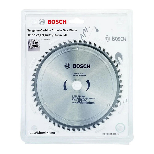 Диск пильный Bosch Eco Aluminium универсальный 190*20 мм