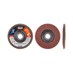 Круг лепестковый Gepard GP5015-80 125*22 мм P80 конический