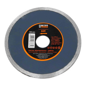 Диск алмазный Faster Tools 664 сплошной 125 мм
