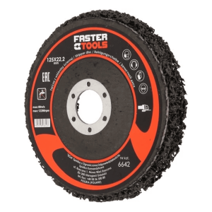 Диск шлифовальный Faster Tools 6642 войлок