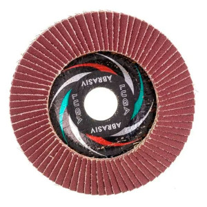 Круг лепестковый Lugaabrasiv 125*22 мм Р100 КЛТ2