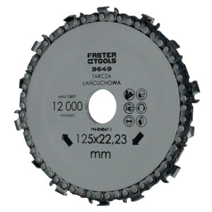 Диск пильный Faster Tools 9649 по дереву 125*22.23 мм