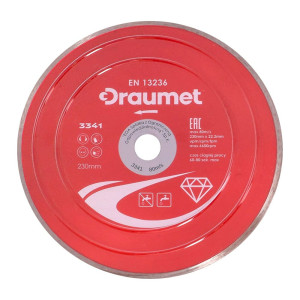 Диск алмазный Draumet Premium 3341 сплошной 230 мм