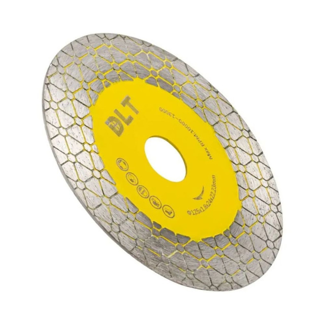 Диск алмазный  DLT №3 1631 для заусовки плитки под 45° 125 мм