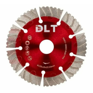 Диск алмазный DLT №20 1420 Super Turbo по бетону 125 мм