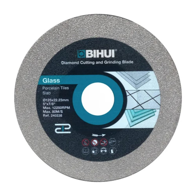 Диск алмазный BIHUI DPG125 универсальный шлифовально-отрезной 125 мм