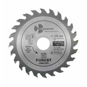 Диск пильный Trio-Diamond FLL803 125*22.23*24Т