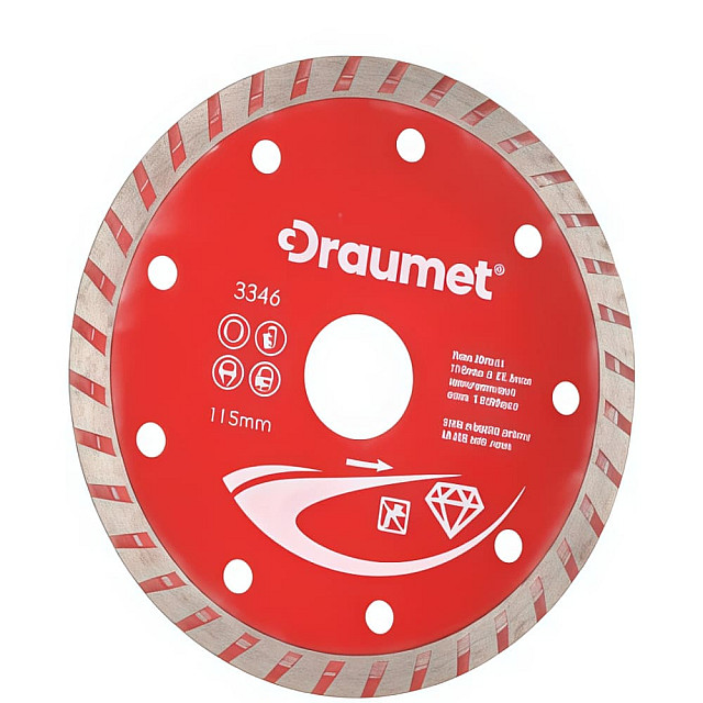 Диск алмазный Draumet Turbo Premium 3346 115 мм