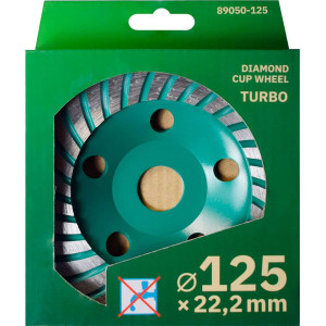 Чашка алмазная Волат Turbo 89050-125 125 мм бетон
