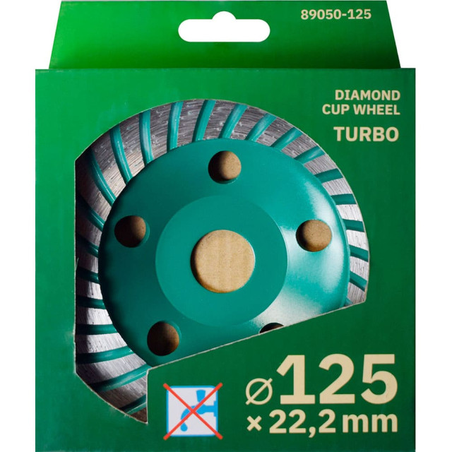 Чашка алмазная Волат Turbo 89050-125 125 мм бетон