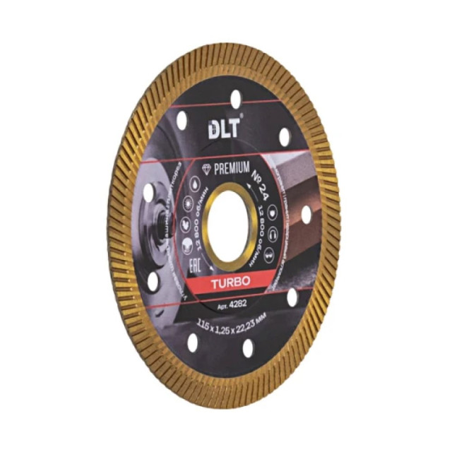 Диск алмазный DLT №24 4282 Turbo 115 мм