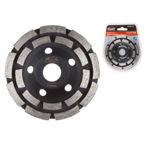 Чашка алмазная Gepard GP0808-115 115 мм бетон двурядная