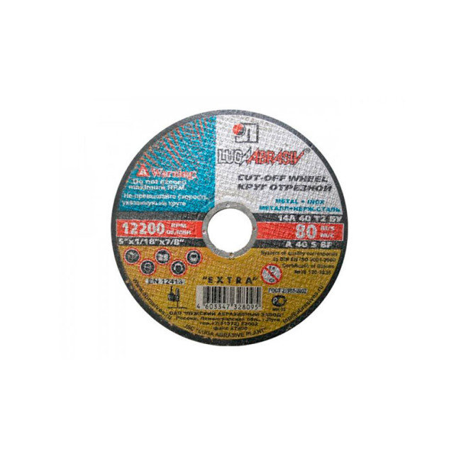 Круг отрезной Lugaabrasiv 230*3*32 мм для металла
