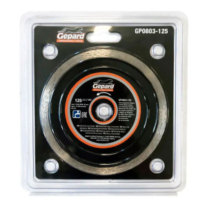 Круг алмазный Gepard GP0803-125 125*22 мм по керамике сплошной