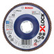 Круг лепестковый Bosch X-Lock 2608619209 125*22.2 мм G40 плоский