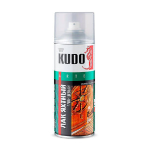 Лак яхтный Kudo KU-9003 универсальный глянцевый 520 мл