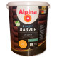 Лак Alpina Аква Лазурь для дерева орех 2.5 л