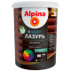 Лак Alpina Аква Лазурь 948103443 для дерева бесцветный 0.9 л