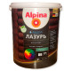 Лак Alpina Аква Лазурь 948103445 для дерева бесцветный 2.5 л
