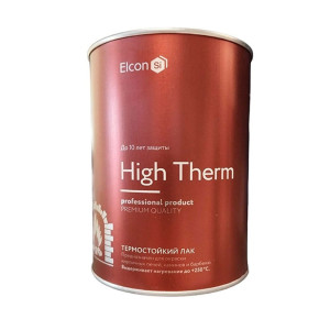 Лак термостойкий Elcon до 250°С бесцветный 1 л