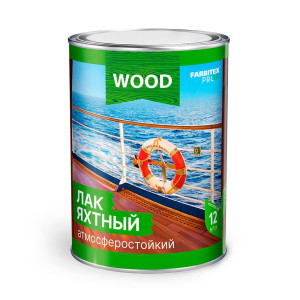 Лак Farbitex Profi Wood атмосферостойкий уралкидный яхтный высокоглянцевый 0.8 л