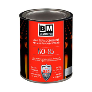 Лак BauMaster КО-85 матовый до 250°C 0.4 кг