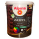 Лак Alpina Аква Лазурь 948106885 для дерева бесцветный 2.5 л