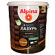 Лак Alpina Аква Лазурь 948106686 для дерева палисандр 2.5 л