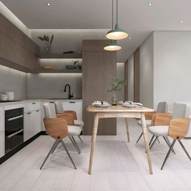 Ламинат Kastamonu Nanoclick NC32TV-75 Дуб Мистраль