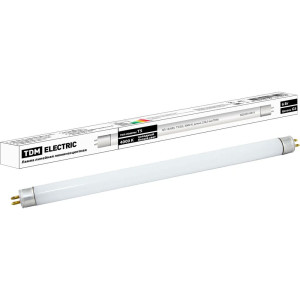 Лампа люминесцентная TDM Electric SQ0355-0015 ЛЛ-16/6 Вт T5/G5 4000 К линейная двухцокольная 226.3 мм