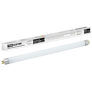 Лампа люминесцентная TDM Electric SQ0355-0016 ЛЛ-16/6 Вт T5/G5 6500 К линейная двухцокольная 226.3 мм