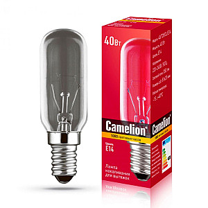 Лампа накаливания Camelion MIC 40/Т25/CL/E14 для духовок