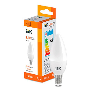 Лампа светодиодная IEK LED LL-I-С37-7-230-30-E14 свеча 600lm 3000K