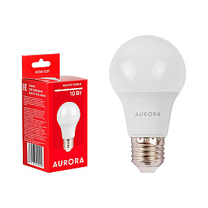 Лампа светодиодная Aurora Стандарт A200-037 A60 10Вт 230В E27 4500K