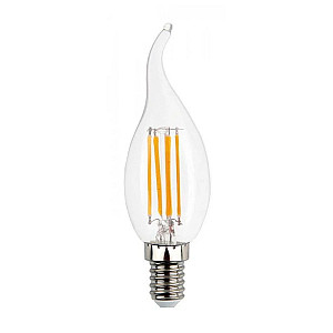 Лампа светодиодная SmartBuy SBL-C37FCan-8-40K-E14 Led FIL Cвеча на ветру