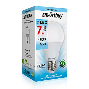 Лампа светодиодная SmartBuy SBL-А60-07-40К-Е27-N Led