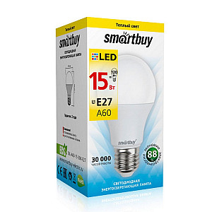 Лампа светодиодная SmartBuy SBL-А60-15-30К-E27 Led