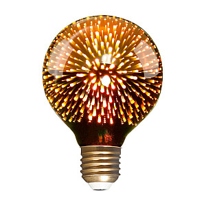 Лампа светодиодная SmartBuy SBL-G80ВРart-7-20К-Е27 LED ART