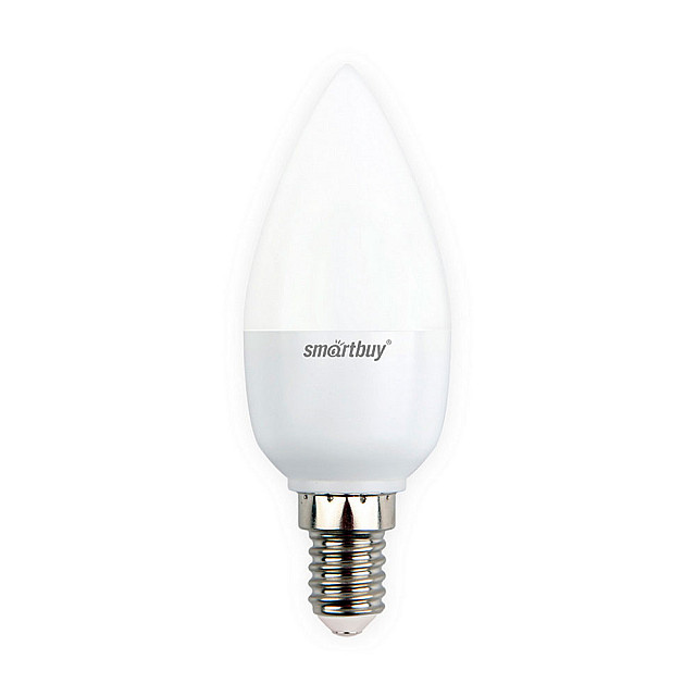 Лампа светодиодная SmartBuy SBL-С37-07-40К-Е14 Led
