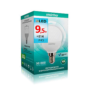 Лампа светодиодная SmartBuy SBL-Р45-9_5-40К-Е14 Led